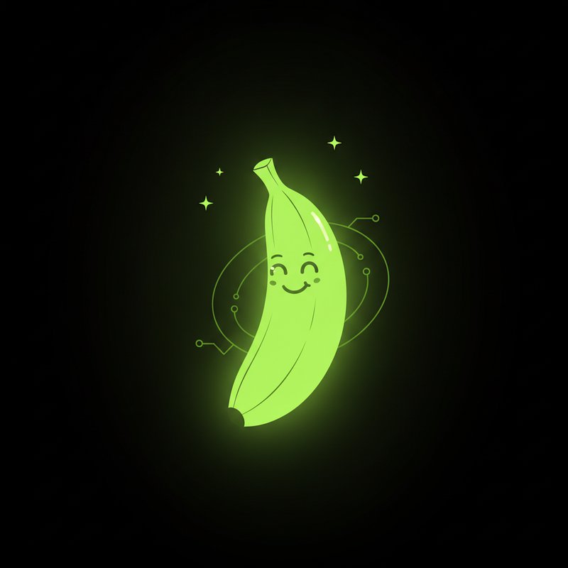 Neon-green launch image generated in the Slack thread